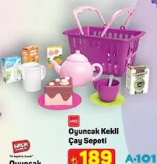 MGS OYUNCAK KEKLİ ÇAY SEPETİ